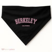 Berkeley California Ca Varsity Style On Berkeley USA-Made Doggie Bandana thumb 0