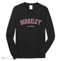 Berkeley California Ca Varsity Style On Berkeley Long Sleeve Shirt thumb 0