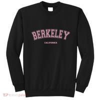 Berkeley California Ca Varsity Style On Berkeley Sweatshirt thumb 0