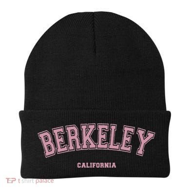 Berkeley California Ca Varsity Style On Berkeley Beanie