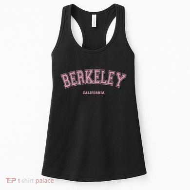 Berkeley California Ca Varsity Style On Berkeley Women's Tank Top