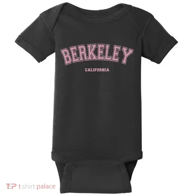 Berkeley California Ca Varsity Style On Berkeley Baby Bodysuit