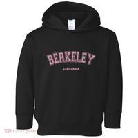 Berkeley California Ca Varsity Style On Berkeley Toddler Hoodie thumb 0