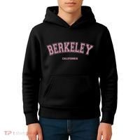 Berkeley California Ca Varsity Style On Berkeley Kids Hoodie thumb 4
