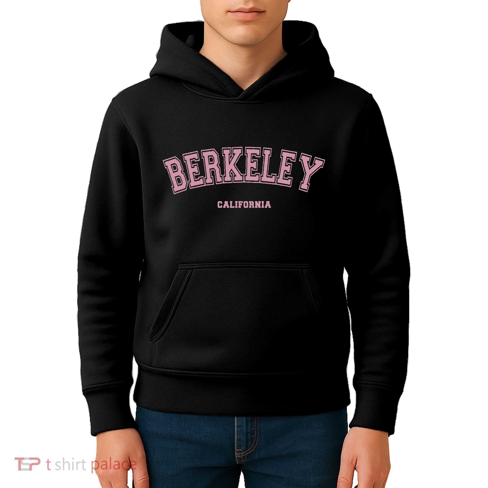 Berkeley California Ca Varsity Style On Berkeley Kids Hoodie
