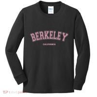 Berkeley California Ca Varsity Style On Berkeley Kids Long Sleeve Shirt thumb 0