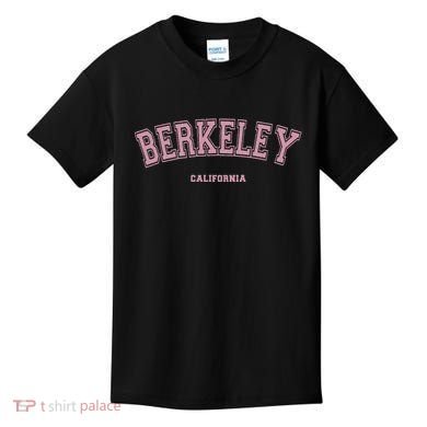 Berkeley California Ca Varsity Style On Berkeley Kids T-Shirt