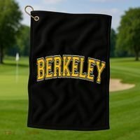 Berkeley California Ca Varsity Golf Towel thumb 1