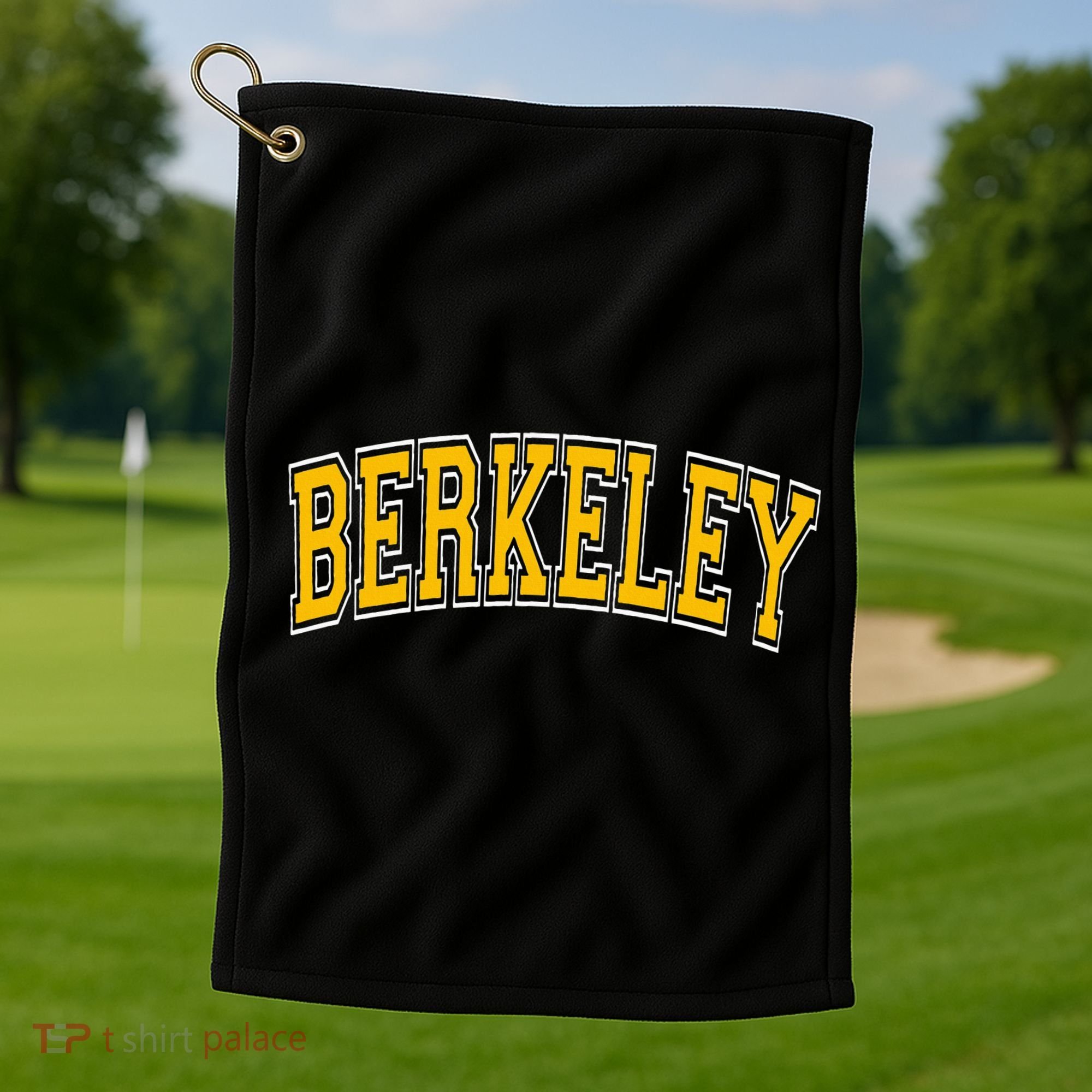 Berkeley California Ca Varsity Golf Towel