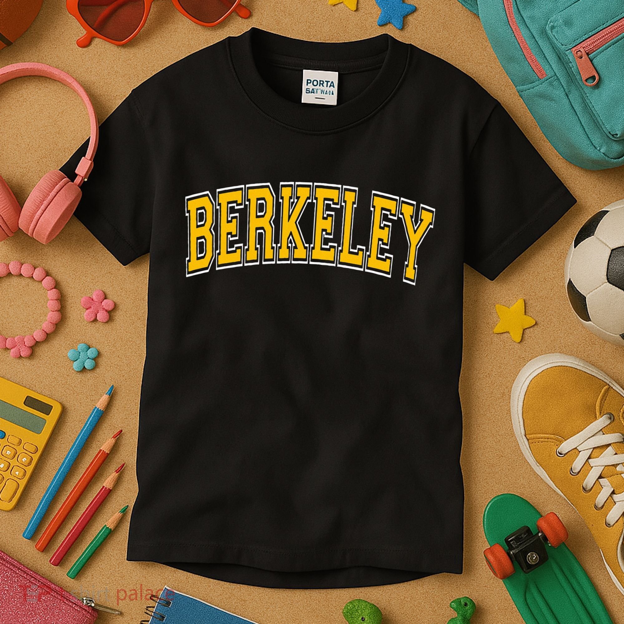Berkeley California Ca Varsity Kids T-Shirt