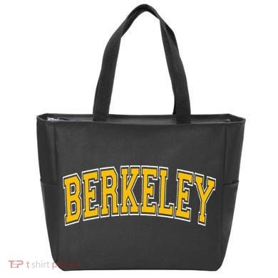 Berkeley California Ca Varsity Tote Bag