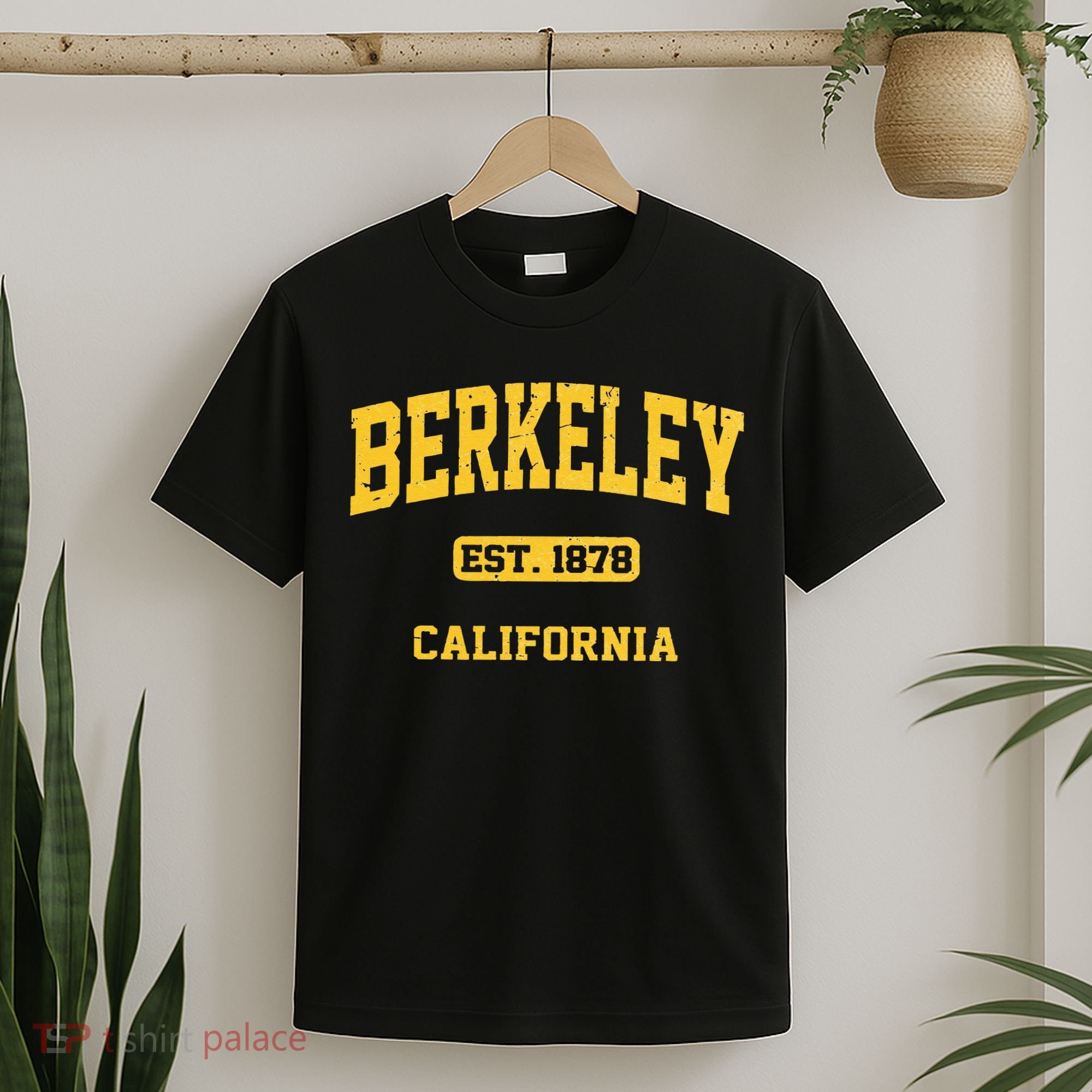 Berkeley California CA Vintage State Athletic Style T-Shirt