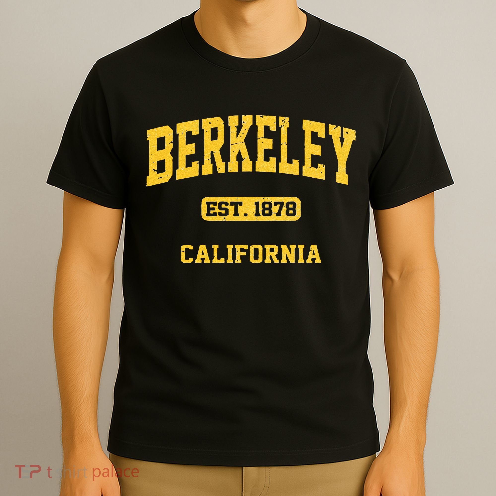 Berkeley California CA Vintage State Athletic Style T-Shirt