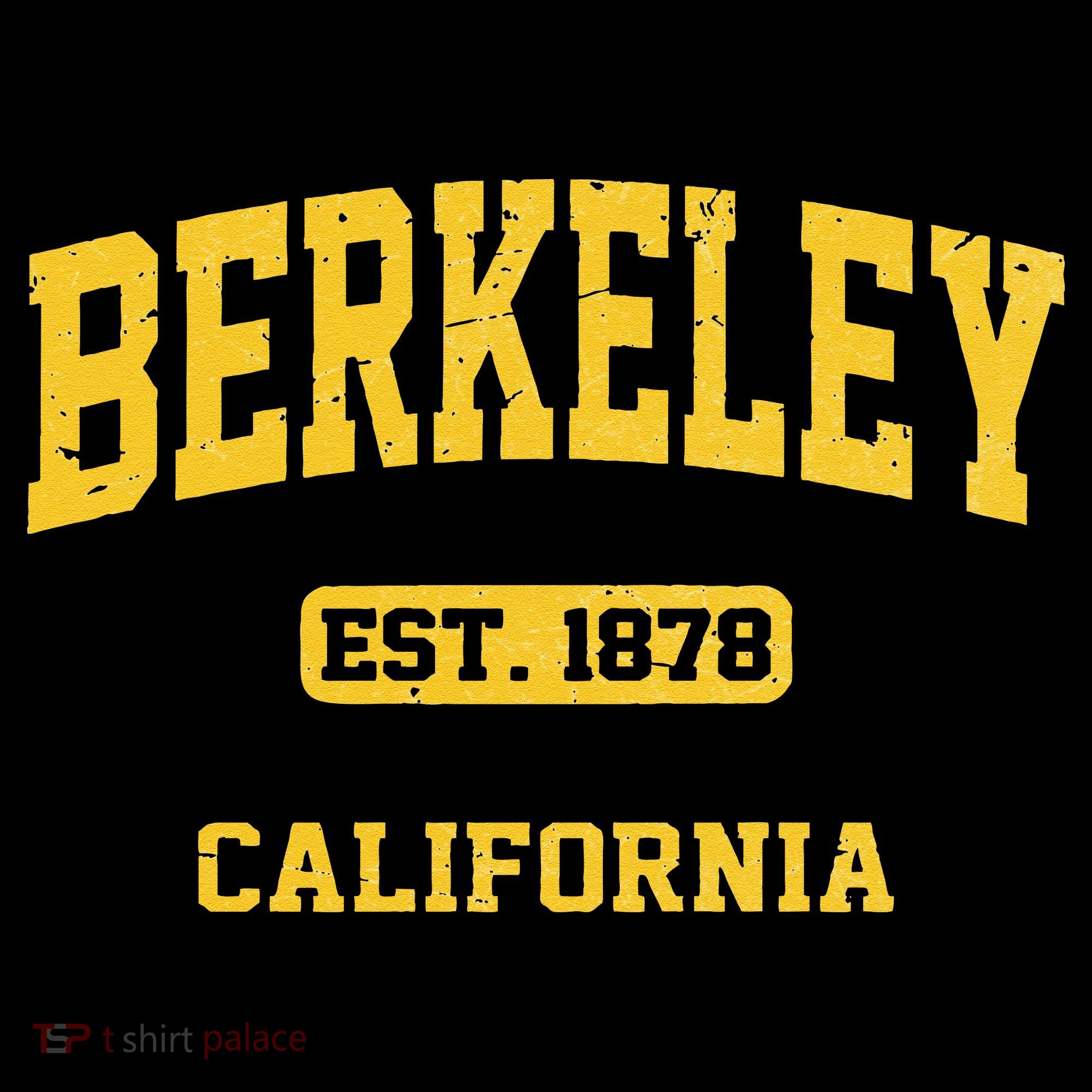 Berkeley California CA Vintage State Athletic Style T-Shirt