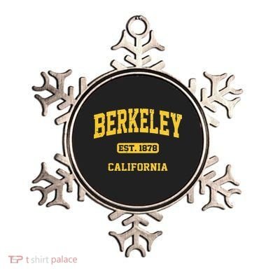 Berkeley California CA Vintage State Athletic Style Ornament