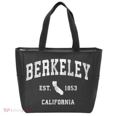Berkeley California Ca Vintage Athletic Tote Bag