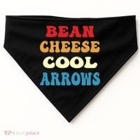 Bean Cheese Cool Arrows USA-Made Doggie Bandana thumb 0