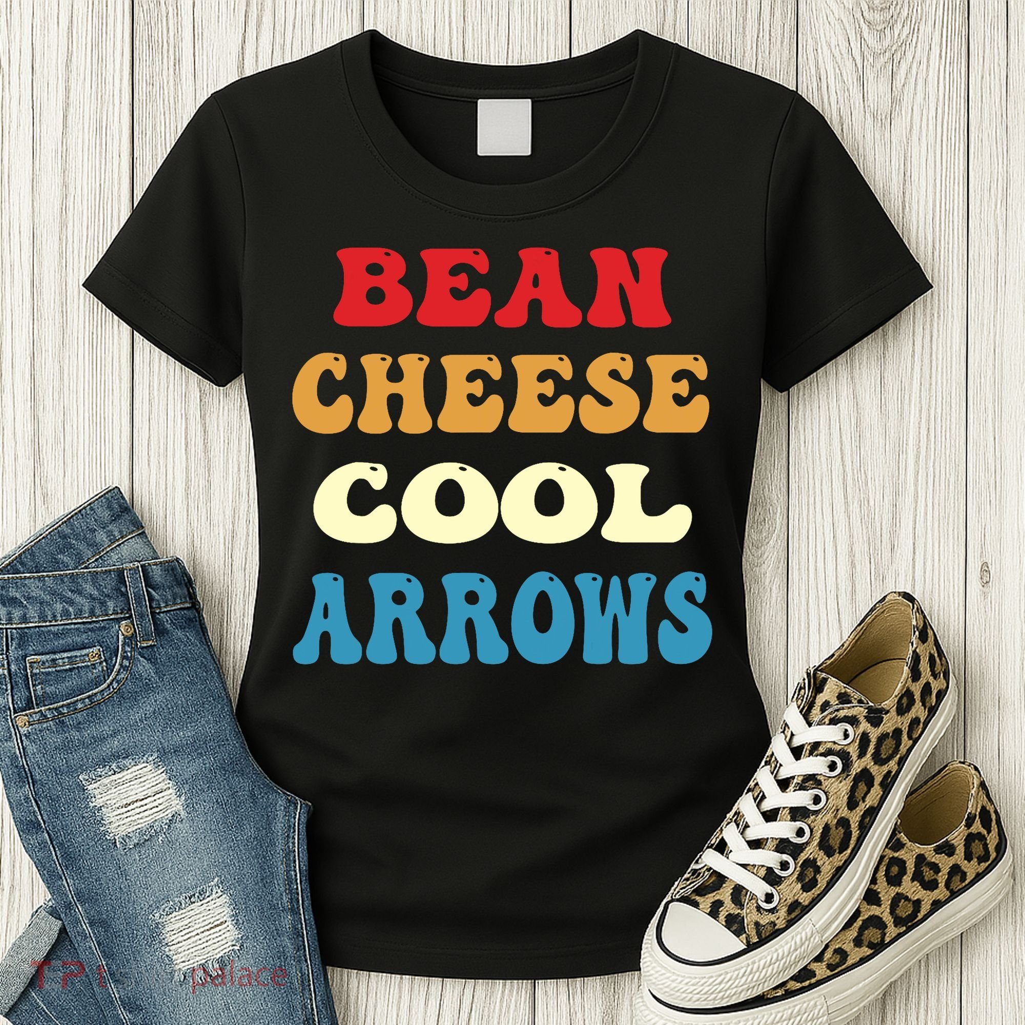 Bean Cheese Cool Arrows Women's T-Shirt