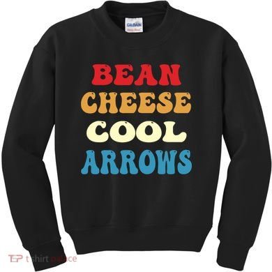 Bean Cheese Cool Arrows Kids Sweatshirt