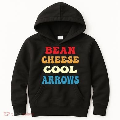 Bean Cheese Cool Arrows Kids Hoodie