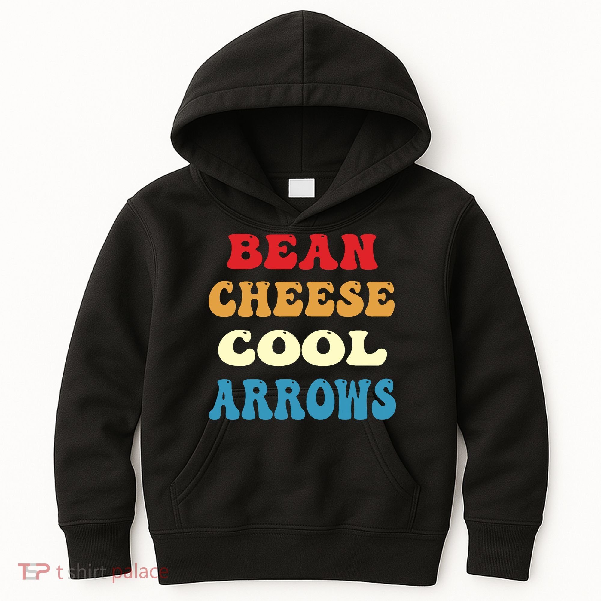 Bean Cheese Cool Arrows Kids Hoodie