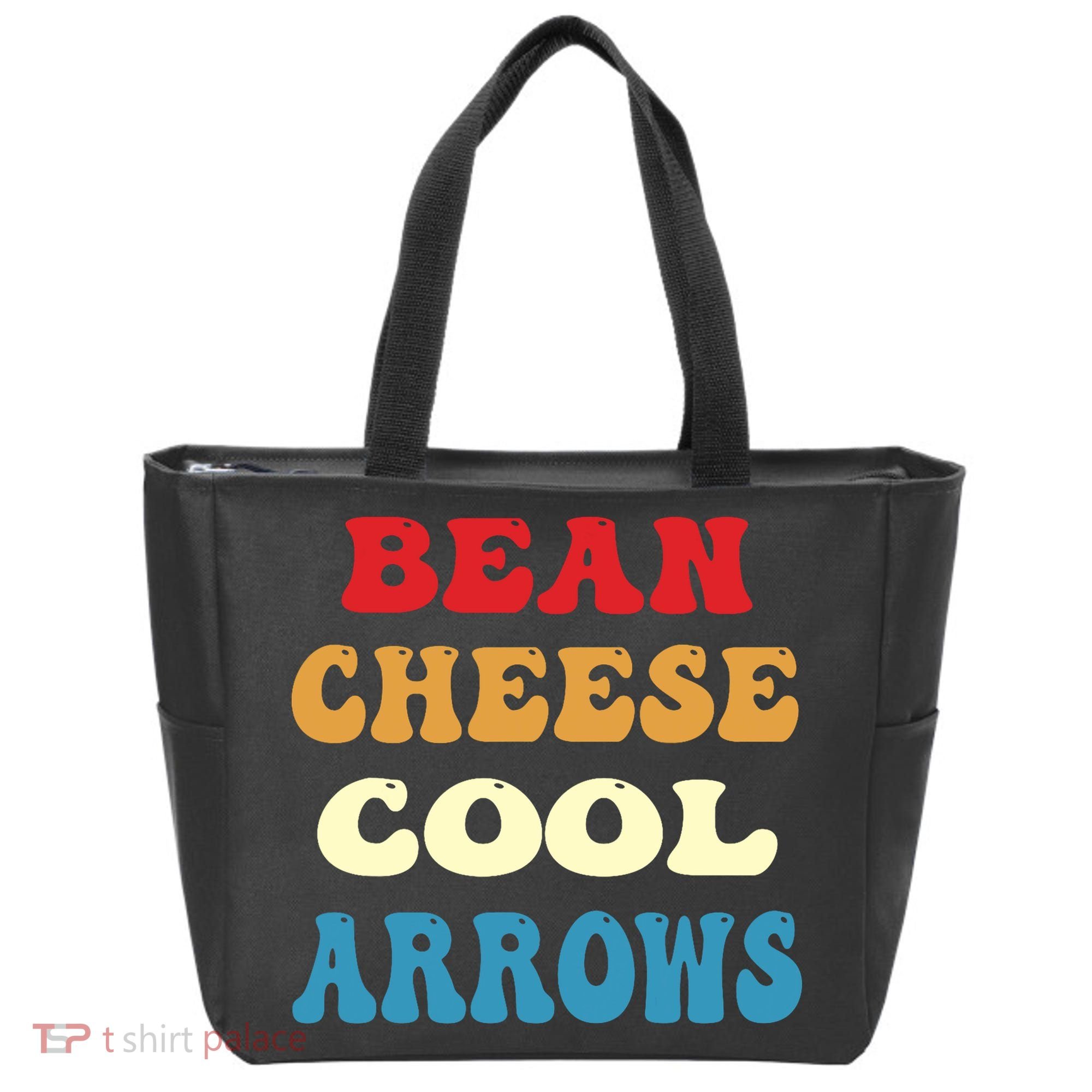 Bean Cheese Cool Arrows Tote Bag