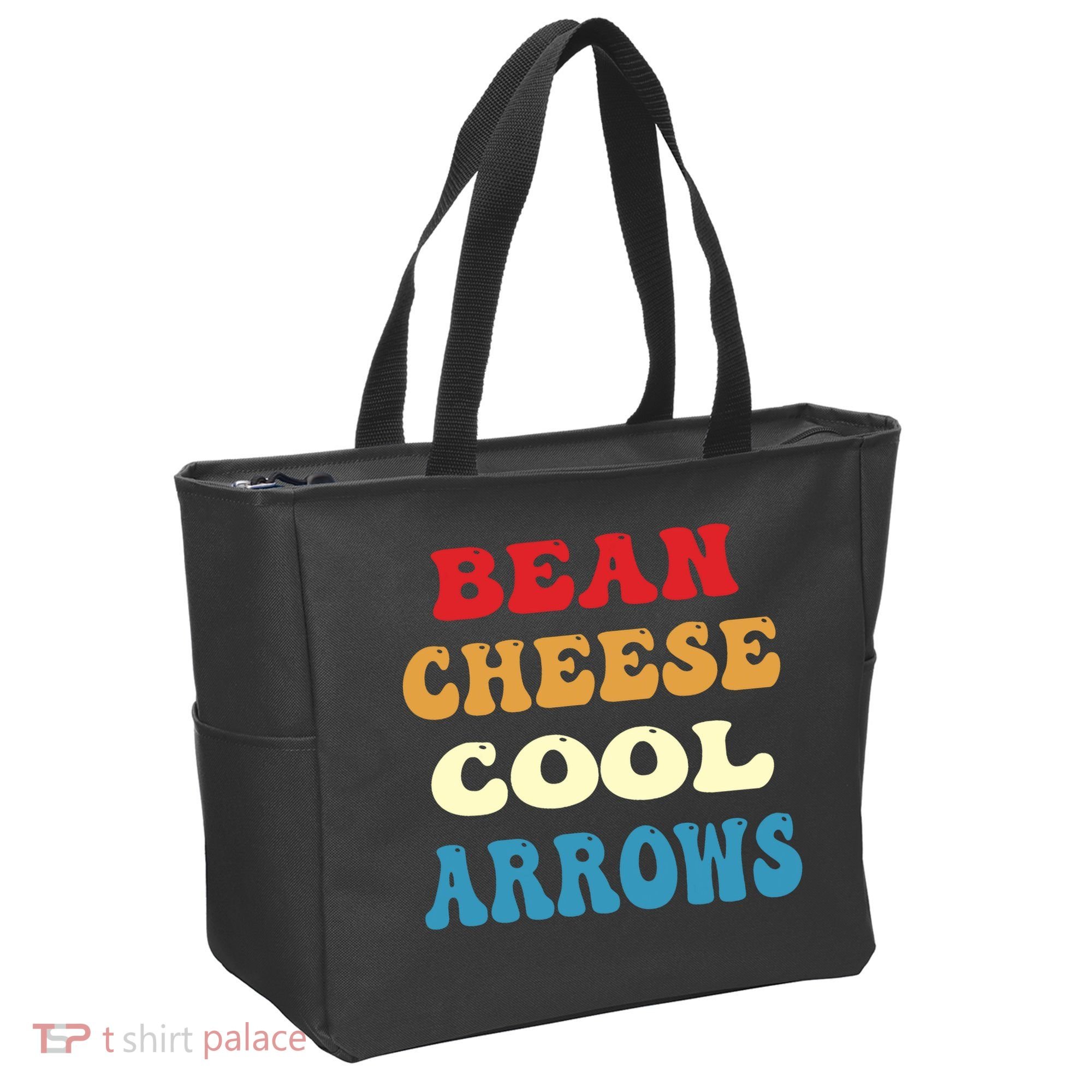 Bean Cheese Cool Arrows Tote Bag