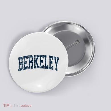 Berkeley California Ca Vintage Athletic Sports Button