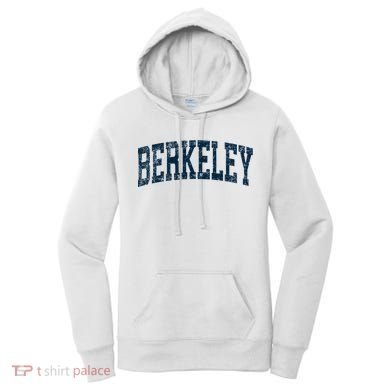 Berkeley California Ca Vintage Athletic Sports Women's Hoodie