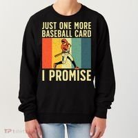 Baseball Card Collector Card Collecting Women's Sweatshirt thumb 0