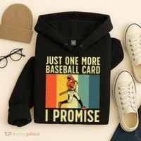 Baseball Card Collector Card Collecting Hoodie thumb 4