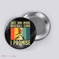 Baseball Card Collector Card Collecting Button thumb 0