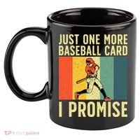 Baseball Card Collector Card Collecting 11oz C Handle Ceramic Mug thumb 2