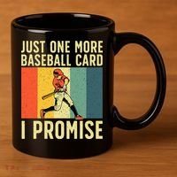 Baseball Card Collector Card Collecting 11oz C Handle Ceramic Mug thumb 3