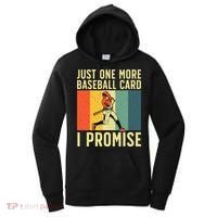 Baseball Card Collector Card Collecting Women's Hoodie thumb 0