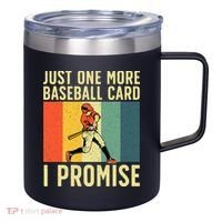 Baseball Card Collector Card Collecting 12oz Stainless Steel Coffee Mug thumb 0