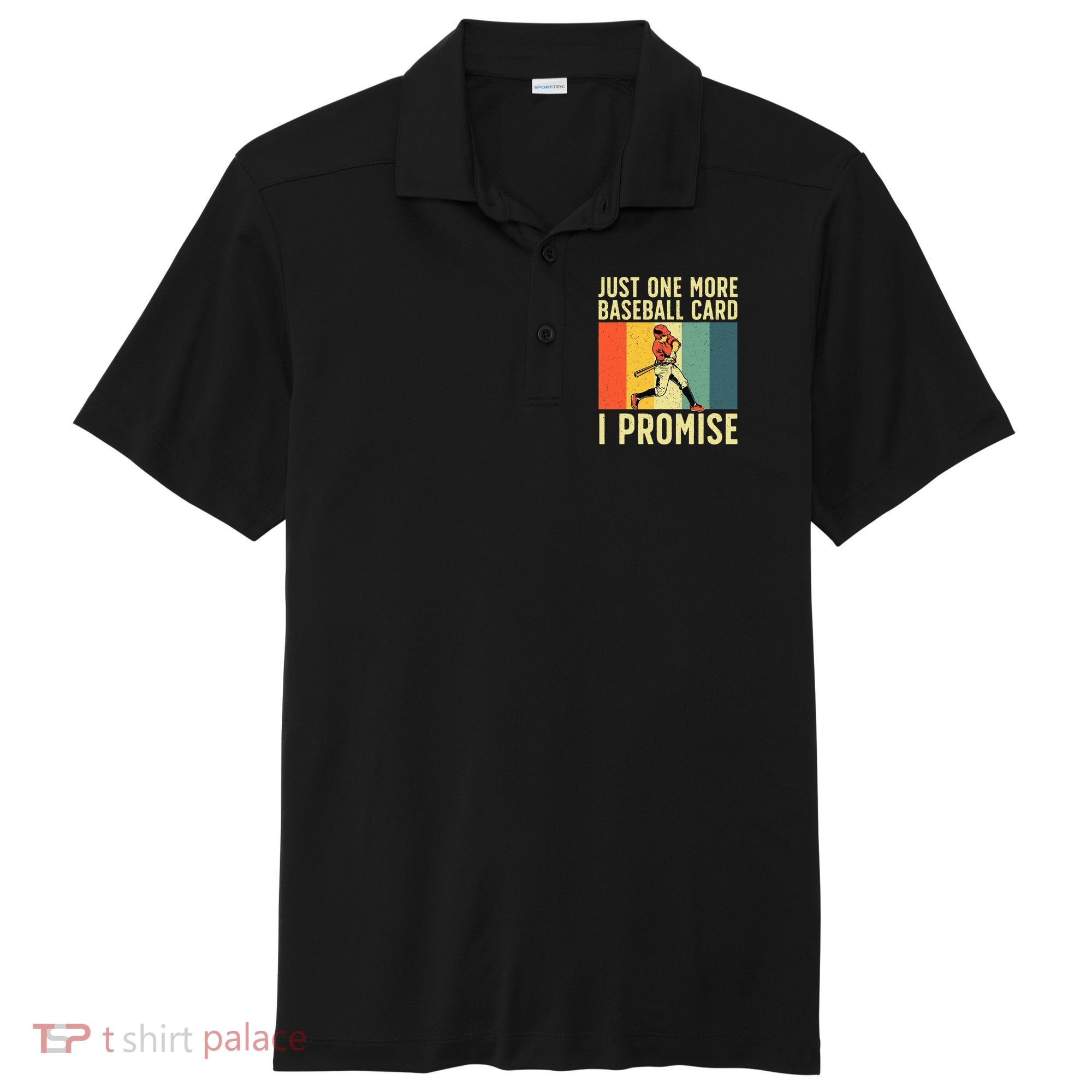 Baseball Card Collector Card Collecting Sport-Tek Posi-UV Pro Polo