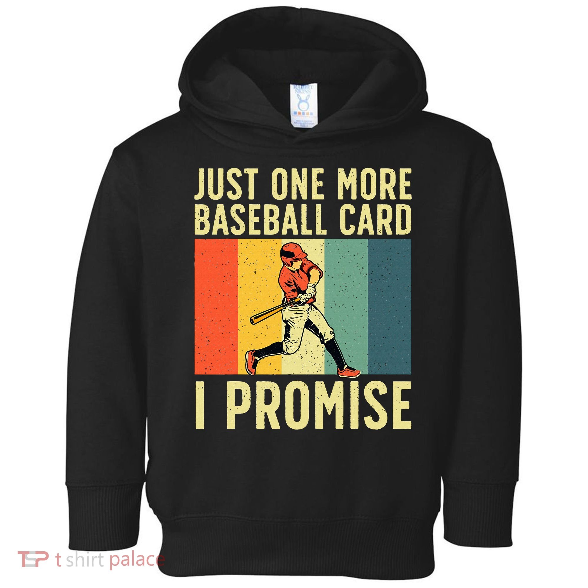 Baseball Card Collector Card Collecting Toddler Hoodie