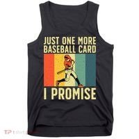 Baseball Card Collector Card Collecting Tank Top thumb 0