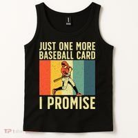 Baseball Card Collector Card Collecting Tank Top thumb 2