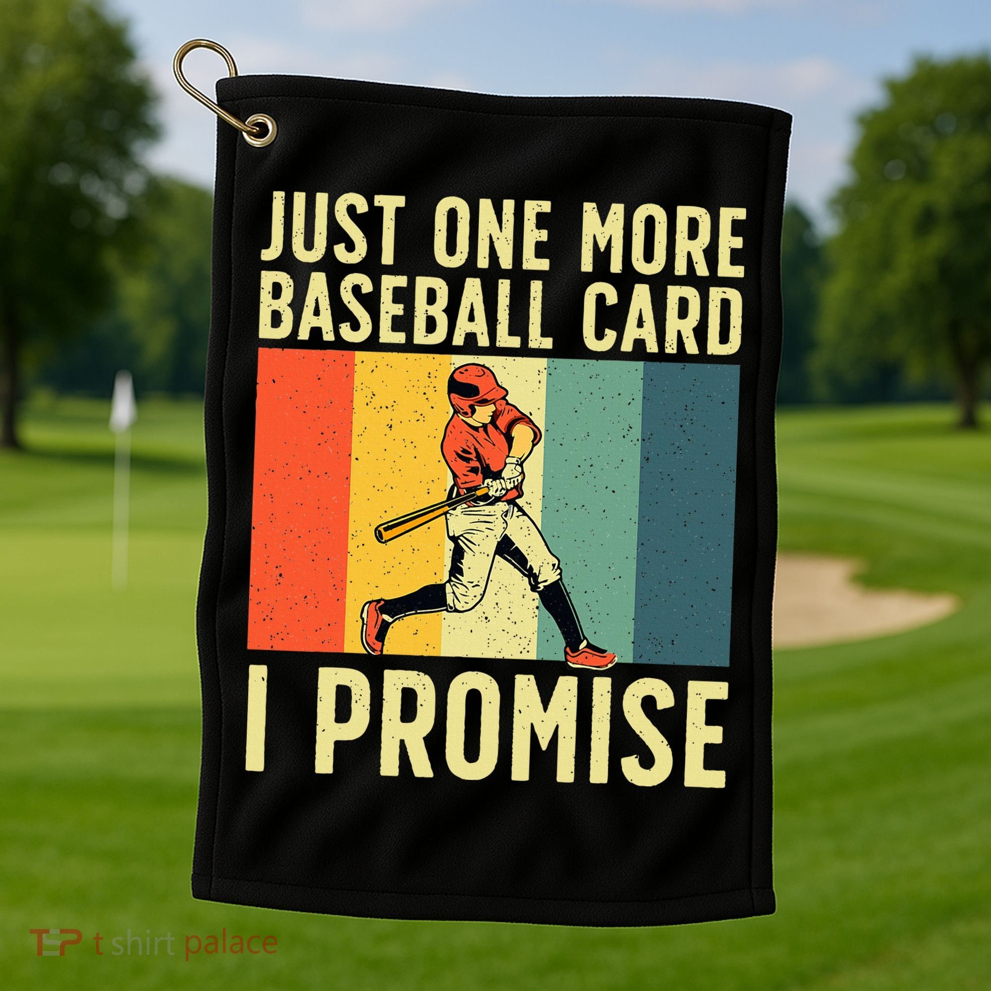 Baseball Card Collector Card Collecting Golf Towel