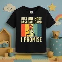 Baseball Card Collector Card Collecting Toddler T-Shirt thumb 3