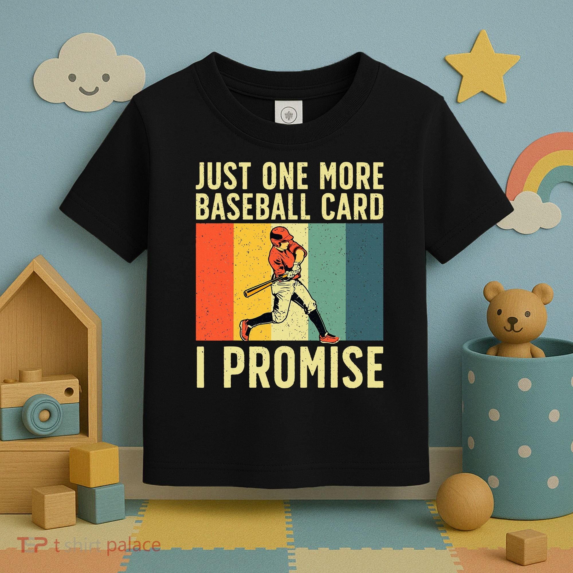 Baseball Card Collector Card Collecting Toddler T-Shirt
