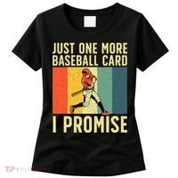 Baseball Card Collector Card Collecting Women's T-Shirt thumb 0