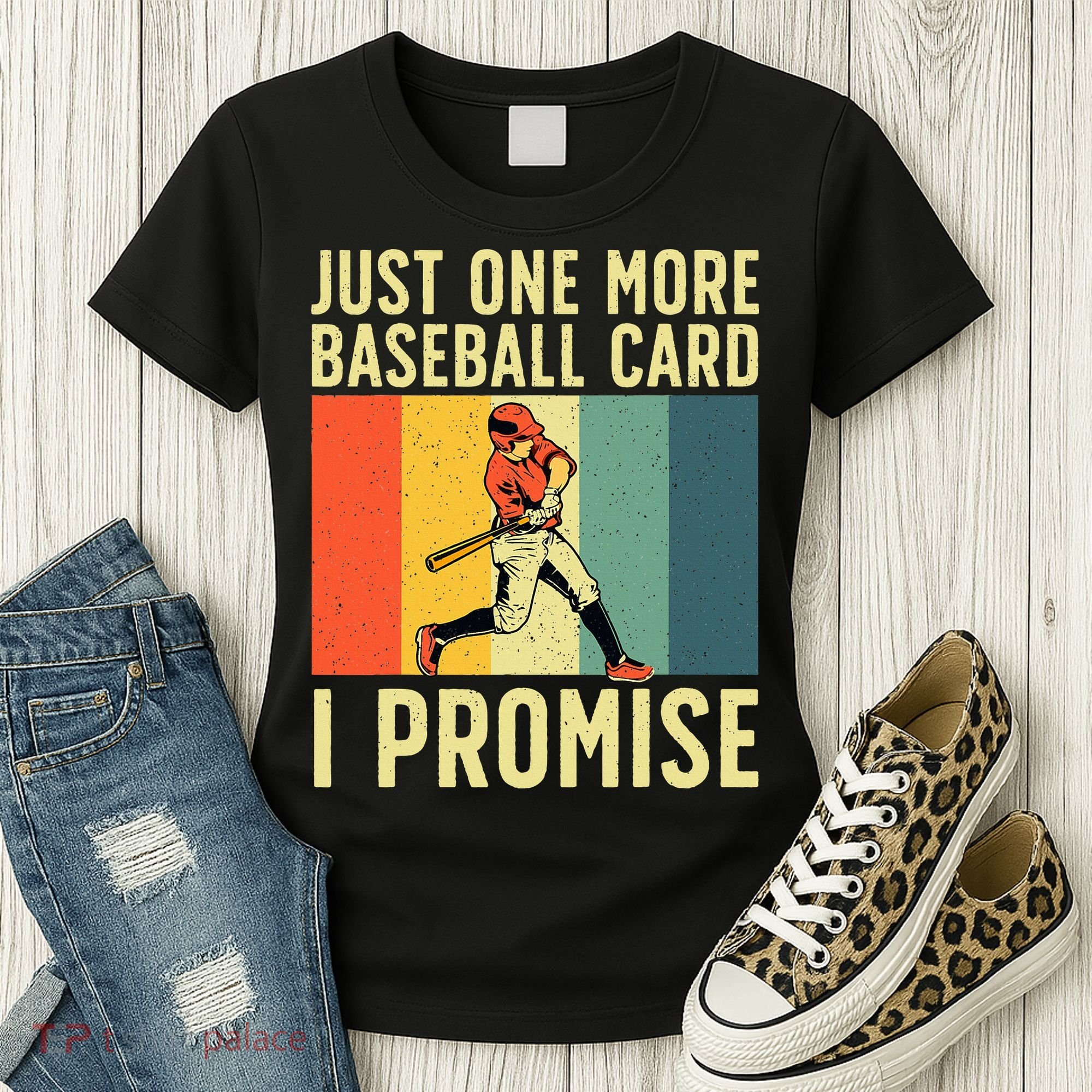 Baseball Card Collector Card Collecting Women's T-Shirt