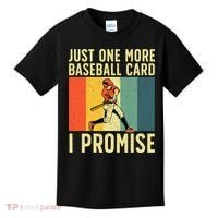 Baseball Card Collector Card Collecting Kids T-Shirt thumb 0