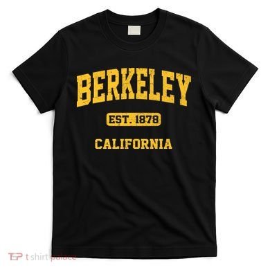 Berkeley California CA Vintage State Athletic Style T-Shirt