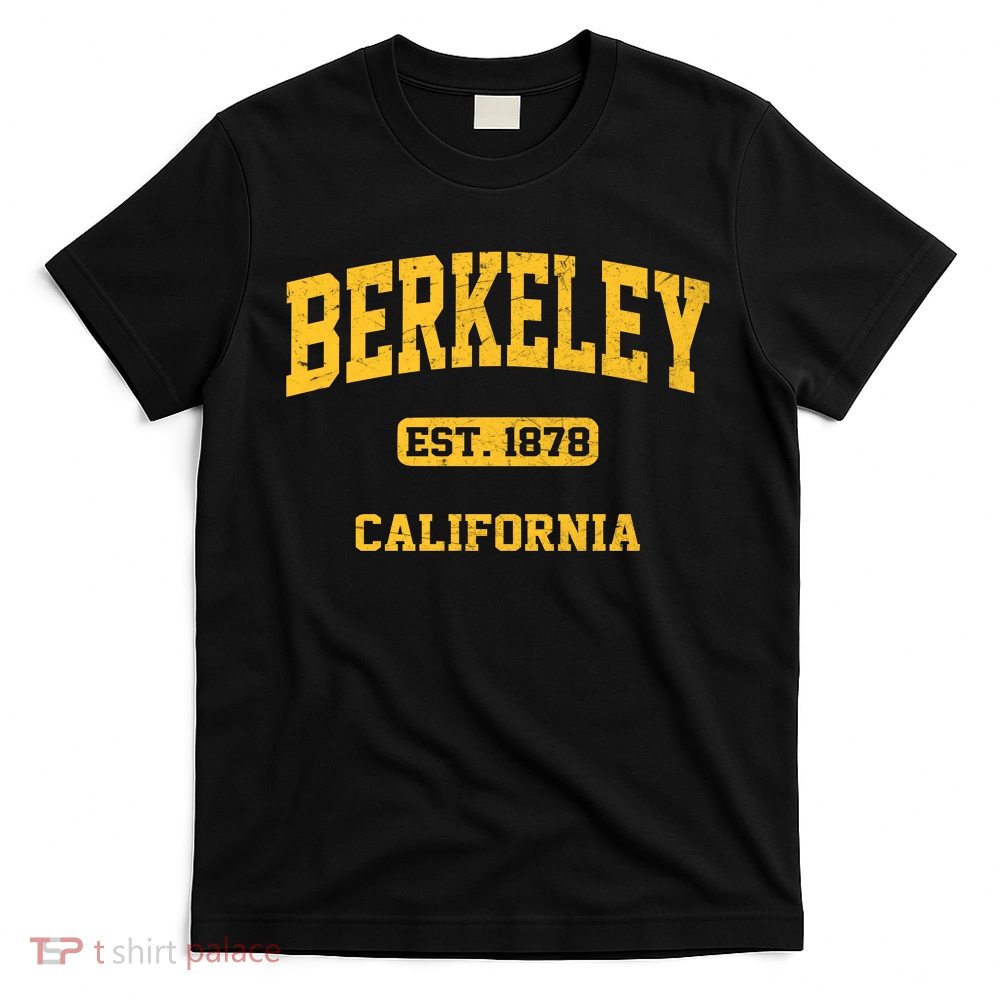 Berkeley California CA Vintage State Athletic Style T-Shirt