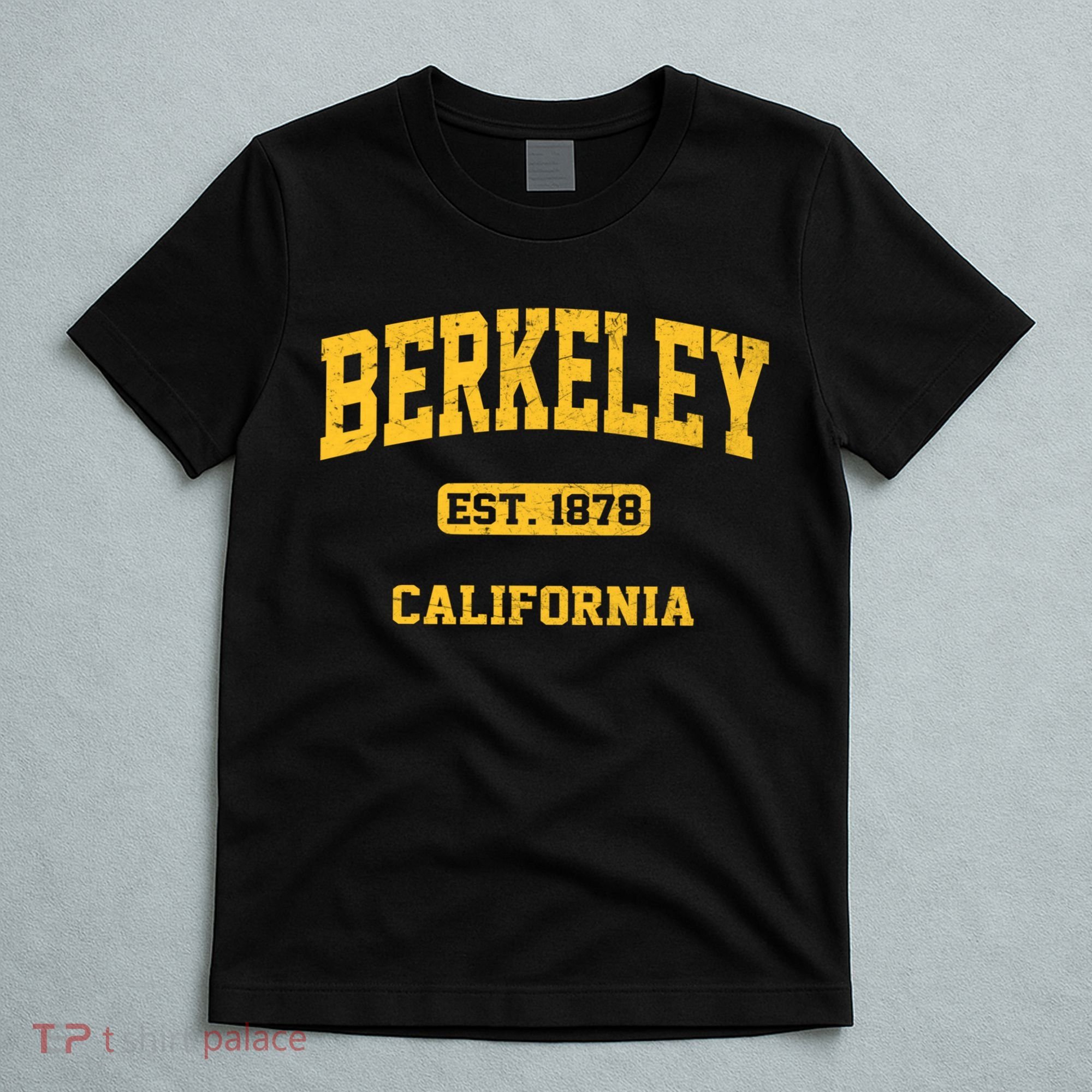 Berkeley California CA Vintage State Athletic Style T-Shirt