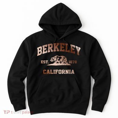 Berkeley California Ca Vintage State Athletic Style Gift Hoodie
